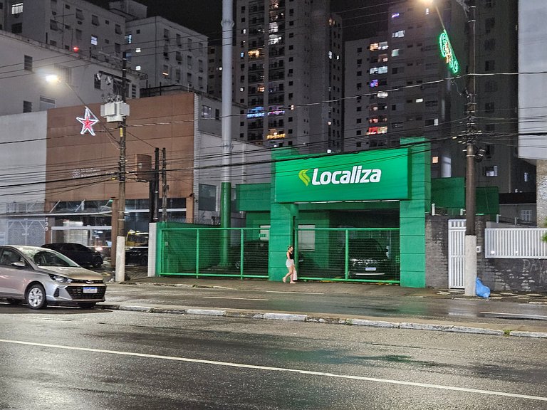 São Vicente: Conforto e Praticidade, 4 Hóspedes.