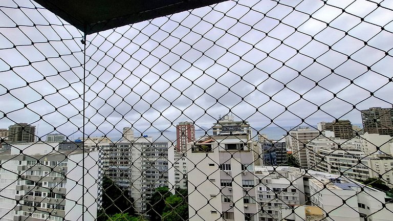 Leblon: Praia, Piscina e Garagem | 4 Hóspedes