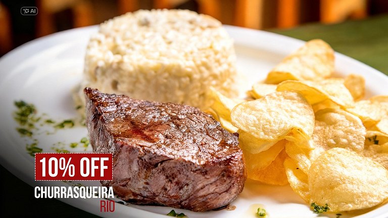 Copacabana: Forest view and comfort for 4