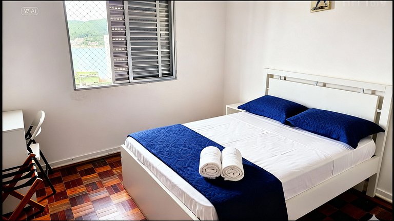 São Vicente: Confort y Practicidad, 4 Huéspedes.