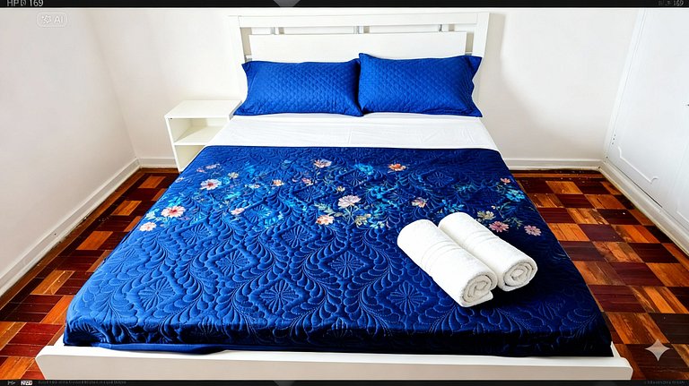 São Vicente: Confort y Practicidad, 4 Huéspedes.