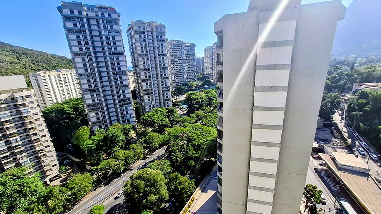 São Conrado: Varanda, Praia e Piscina, 4 Hóspedes