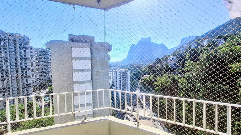 São Conrado: Balcony, Beach and Pool, 4 Guests