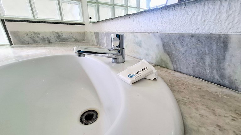 São Conrado: Balcón, Playa y Piscina, 4 Huéspedes