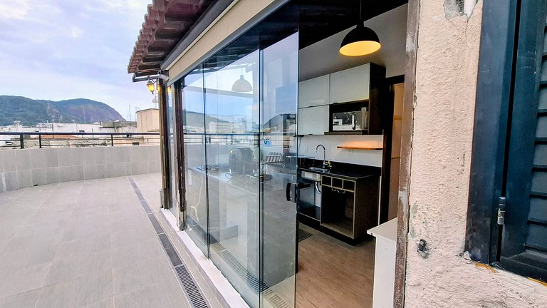 Copacabana: Ático con Vista al Mar, 2 Huéspedes