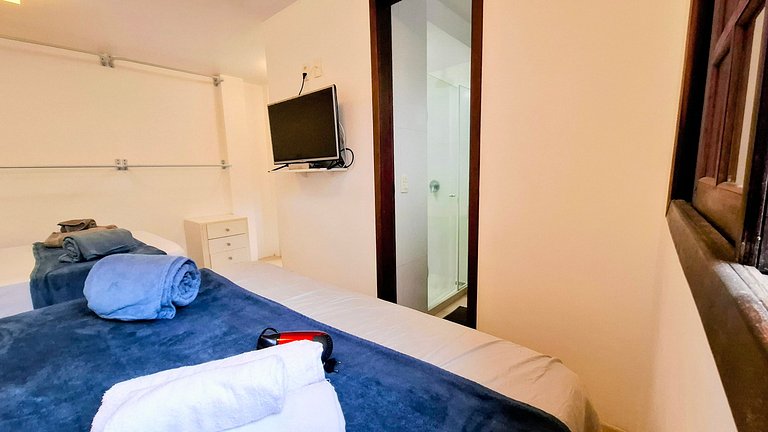 Copacabana: Penthouse with Ocean View, 4 Guests