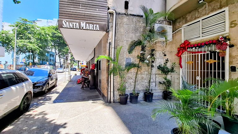 Copacabana: Coberturinha com Vista Mar, 2 Hóspedes