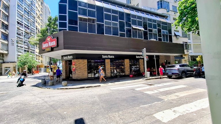 Copacabana: Coberturinha com Vista Mar, 2 Hóspedes