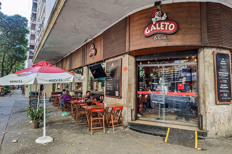 Copacabana: Coberturinha com Vista Mar, 2 Hóspedes