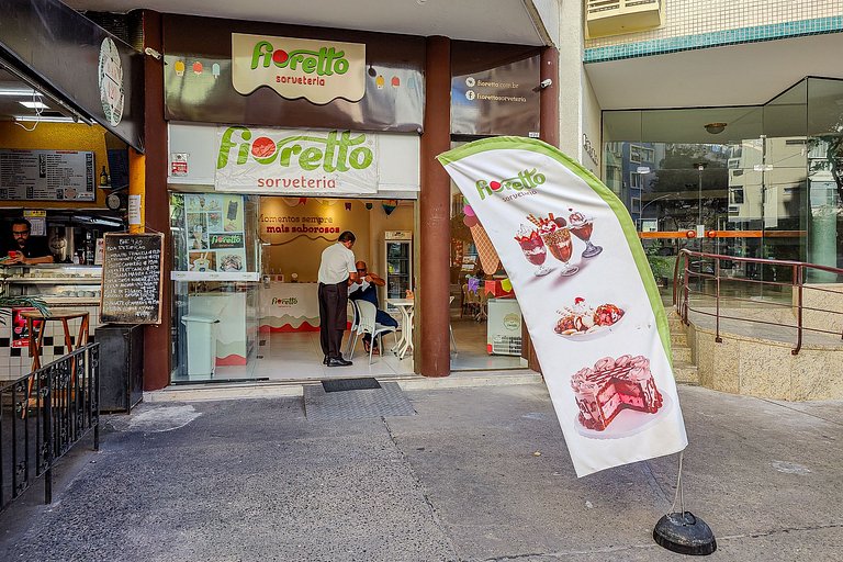 Copacabana: Coberturinha com Vista Mar, 4 Hóspedes