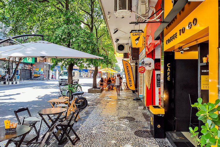 Copacabana: Coberturinha com Vista Mar, 4 Hóspedes