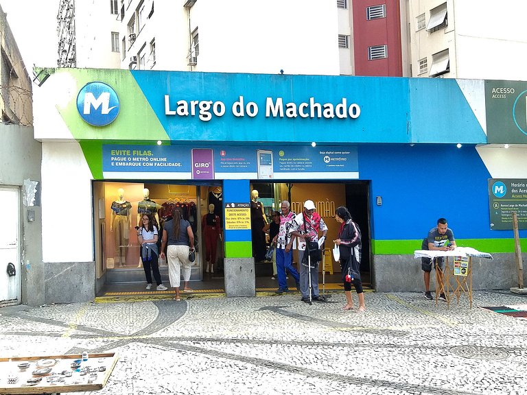 Alugar apto Gloria RJ metro ar condicionado
