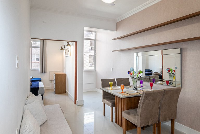 Copacabana: Beach and Comfort, 5 Guests