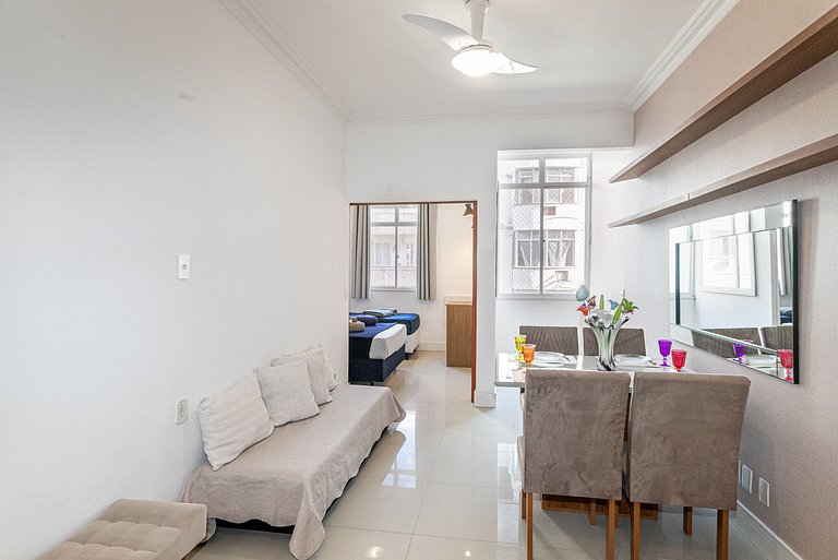 Apartamento no Leme para Temporada | 5 pessoas