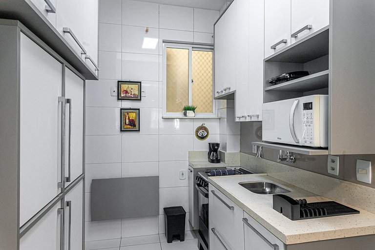 Apartamento de Temporada no Leme | 5 pessoas e Praia