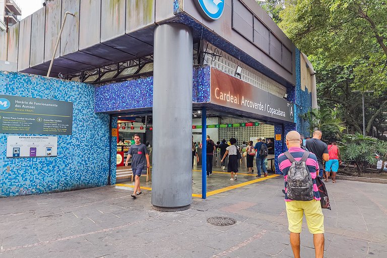 Copacabana: Praia e Conforto, 5 Hóspedes