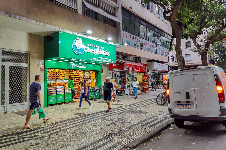 Copacabana: Beach and Comfort, 5 Guests