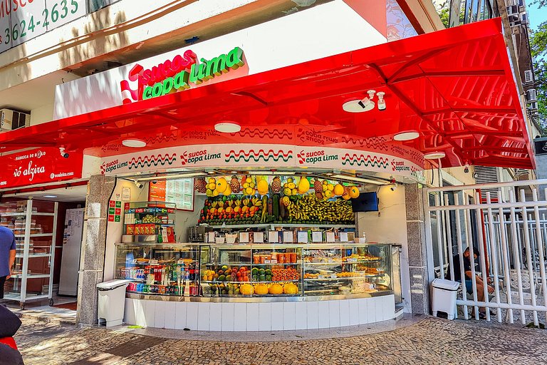 Copacabana: Visada del bosque y comodo para 4