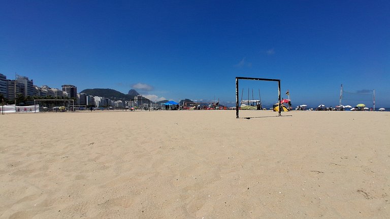 Copacabana: Vista da floresta e conforto para 4