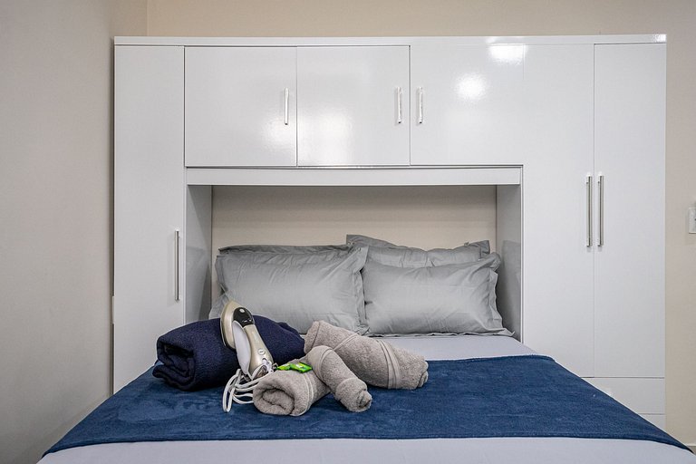 Copacabana: Luxo, Praia e conforto para 4