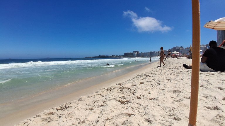 Copacabana: Luxo, Praia e conforto | 4 hóspedes