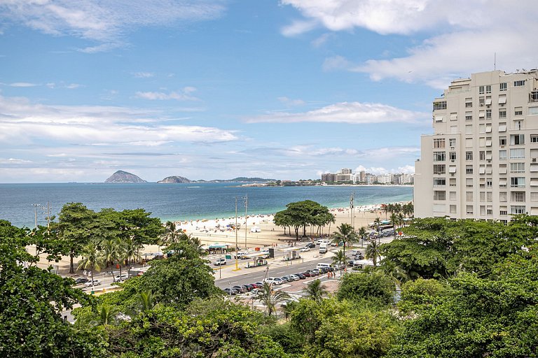 Copacabana: Vista Mar e Pet Friendly | 5 Hóspedes
