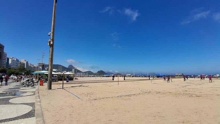 Copacabana: Family, beach and comfort for 6 Guests