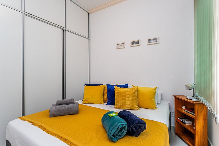 Plaza Copacabana - 4 Hóspedes, Conforto e Praia