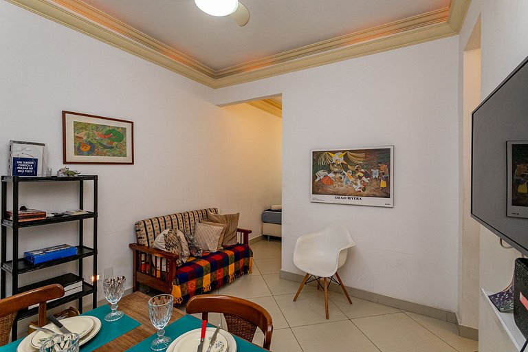 Plaza Copacabana - 4 Huéspedes, Conforto y Playa