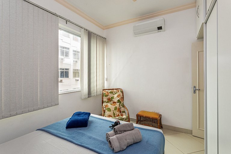 Plaza Copacabana - 4 Guests, Comfort and Beach