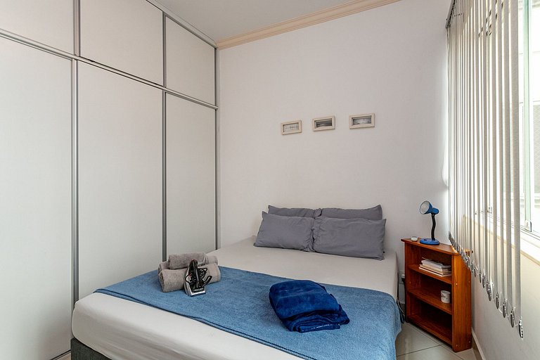 Plaza Copacabana - 4 Guests, Comfort and Beach