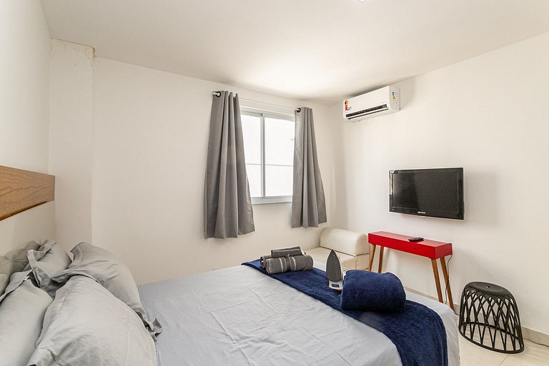 Cobertura em Copacabana: 1 Quadra da Praia e Pet Friendly