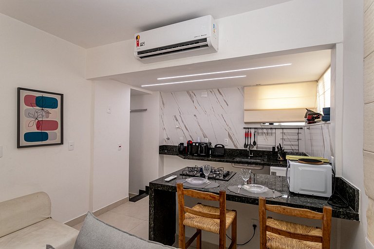 Cobertura em Copacabana: 1 Quadra da Praia e Pet Friendly