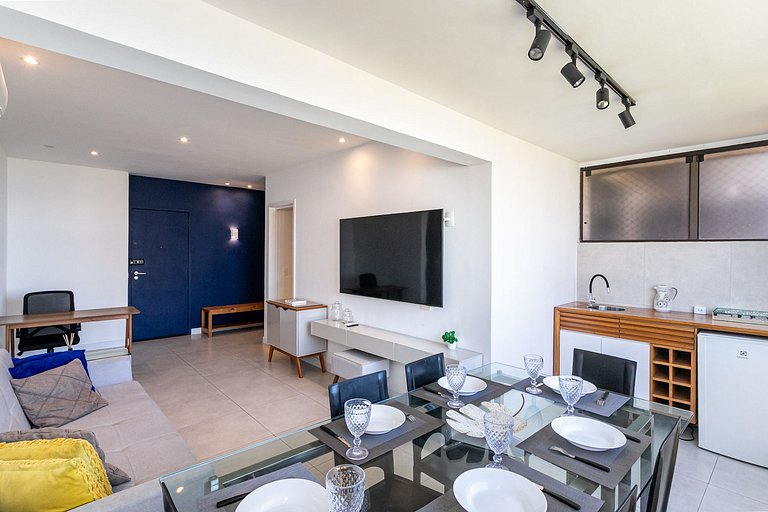 Barra: Garagem, praia e conforto | 5 pessoas