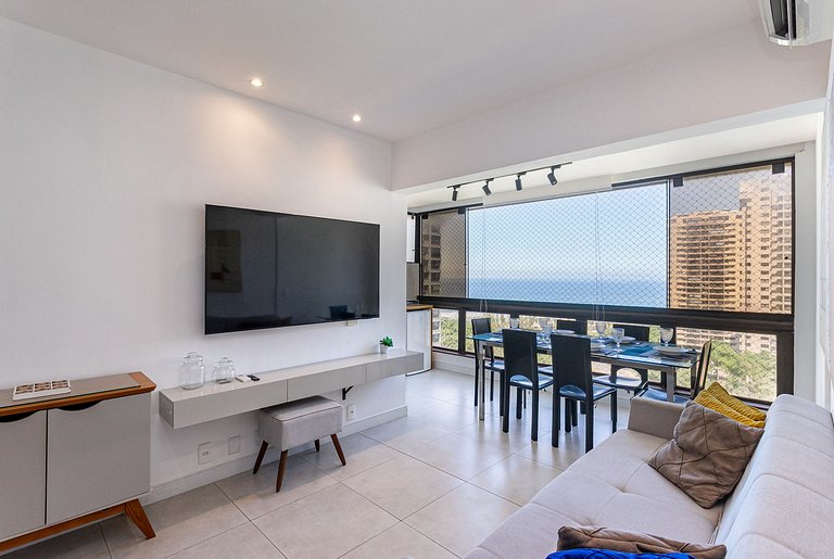 Barra: Garagem, praia e conforto | 5 pessoas