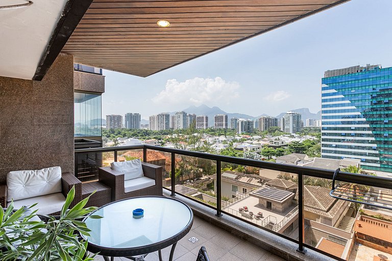 Barra da Tijuca: Frente Mar, Piscina | 4 hóspedes