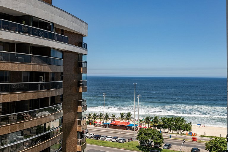 Barra da Tijuca: Frente Mar, Piscina | 4 hóspedes