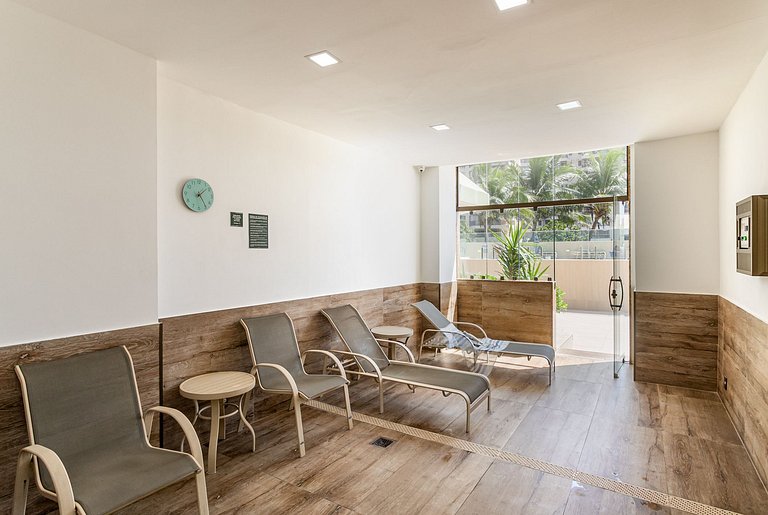 Barra da Tijuca: Frente Mar, Piscina | 4 hóspedes