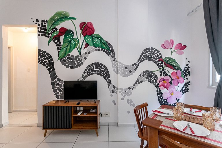Apto pet friendly Copacabana p/ 4 pessoas