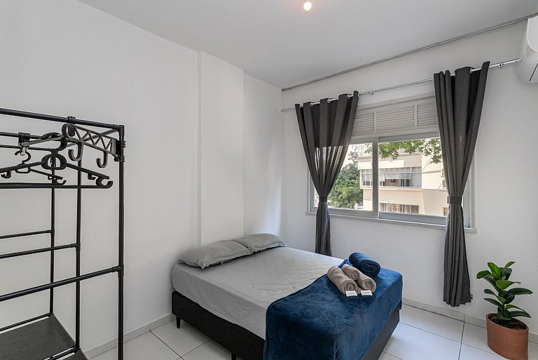 Apto pet friendly Copacabana p/ 4 pessoas