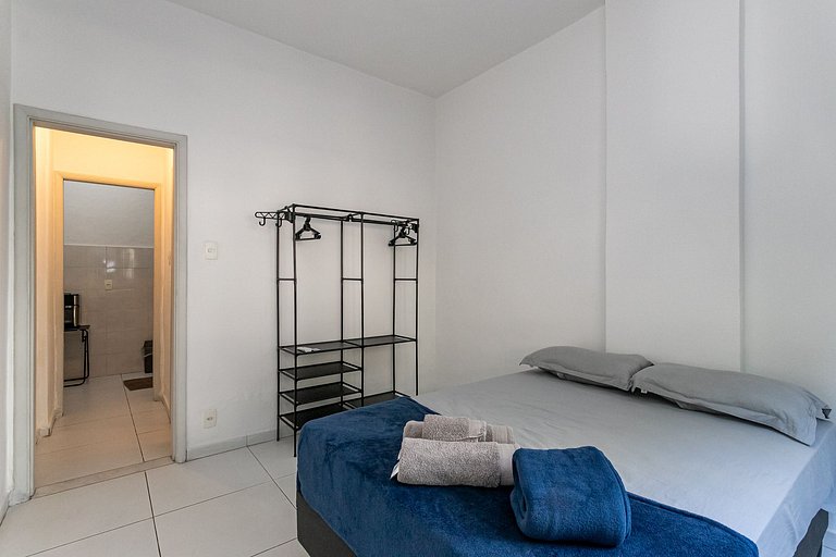 Apto pet friendly Copacabana p/ 4 pessoas