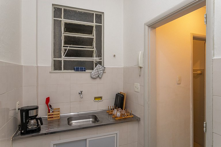 Apto pet friendly Copacabana 4 personas