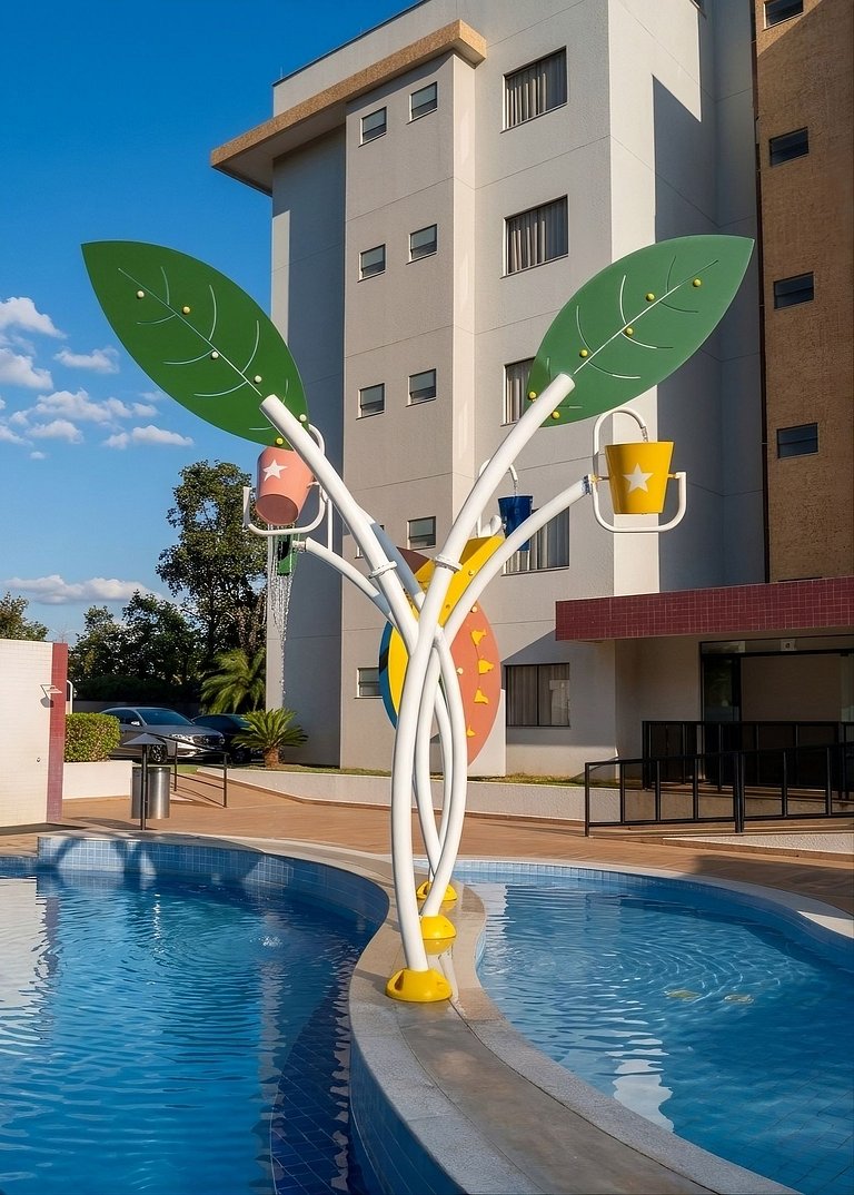 Suíte e Lazer, até 4 hóspedes em Caldas Novas