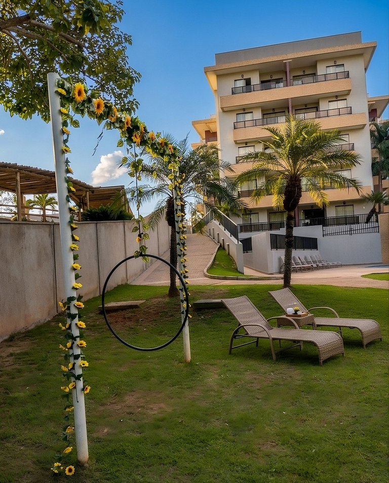 Suite and leisure, 4 guests in Caldas Novas