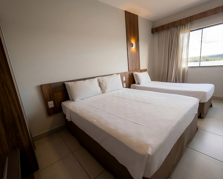 Jardim Interlagos: Resort, Lake and Pool for 4