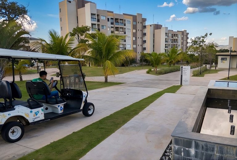 Jardim Interlagos: Resort, Lake and Pool for 4