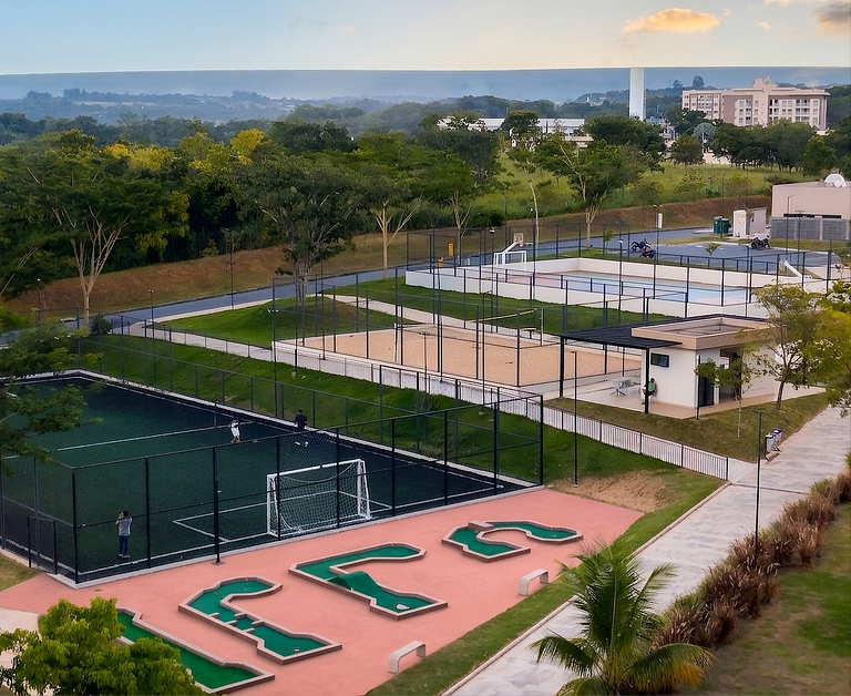 Jardim Interlagos: Resort, Lake and Pool for 4