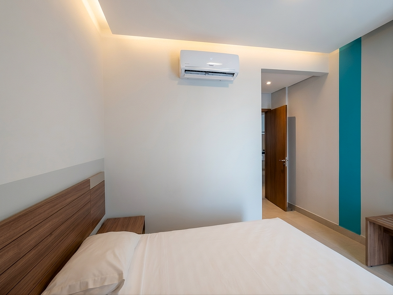 Jardim Interlagos: Piscina y comodidad para 4 personas