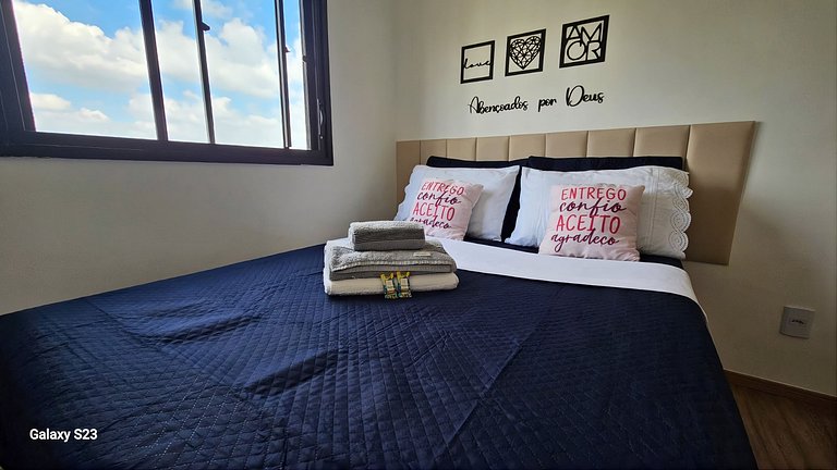 Rent apt Vila Saude SP pool and balcony 4 guests