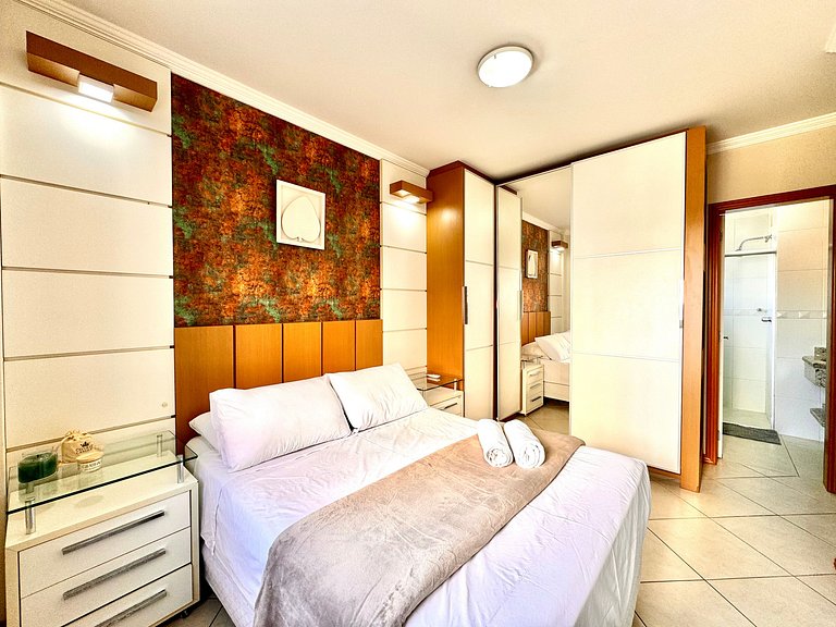 Apartamento Temporada Jurere: Moderno y Cerca Playa | KQ01J
